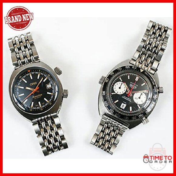 Stainless Steel Quick Release Watch Band 18-24mm Deployment Clasp main image 8